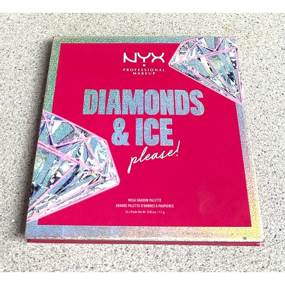 NYX Other - 100% Authentic NYX New Holiday Diamond & Ice 16 Pan Eye Shadow Palette NWOB